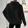 thumbnail image 4 of Vedolay Womens Sweatshirts Fashion 2023 Loose Soft Long Sleeve Pullover Tops Shirts Jackets for Women Black,L, 4 of 5