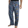 thumbnail image 2 of DC Comics Mens' Classic Batman Comic All-Over Print Loungewear Sleep Pajama Pants, 2 of 6