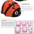 thumbnail image 2 of Skateboard Helmet Roller Skating Equipment Balance Car Cartoon Children's Universal Helmet-D||S, 2 of 7