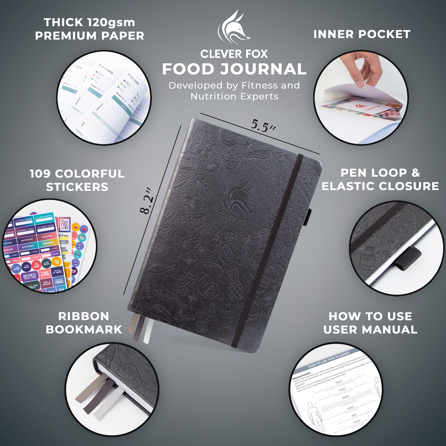 Clever Fox Food Journal
