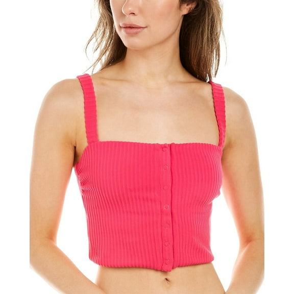 Andie womens  The Snap Top Ribbed Tankini, m