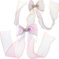 thumbnail image 2 of Shisuyan Barrettes Multicolores 2 Pcs Rubans 13.8 Po de Long, 2 of 8