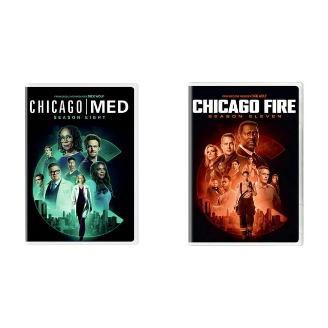Chicago Med Saison 8 & Chicago Fire Saison 11 (DVD) -Anglais Seulement