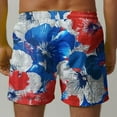 thumbnail image 5 of guisaled Mens Swim Trunks With Liner American Flag Swimming Trunks for Men Quick Dry Elastic Waisted Swim Shorts Lightweight Vacation Holiday Board Shorts, 5 of 6