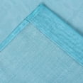 thumbnail image 5 of Elite Home Products 2 Piece Ombre Sheer Curtains Rod Pocket Voile, Sheer Curtain Window Treatment Set (Turquoise, 54" X 84"), 5 of 5