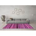 thumbnail image 3 of Ahgly Company Indoor Rectangle Abstract Purple Modern Area Rugs, 7' x 9', 3 of 4