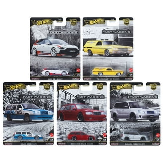 Hot Wheels Premium Car Silhouettes 2025 Set of 5, Skyline, Porsche