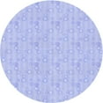 thumbnail image 1 of Ahgly Company Machine Washable Indoor Round Transitional Sky Blue Area Rugs, 8' Round, 1 of 7