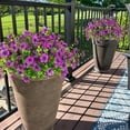 thumbnail image 5 of Artificial Faux Plants Flowers, Artificial Flowers Outdoor, Faux Flowers UV Resistant,Faux Plastic Plants Silk Daisy Flower for Outdoors Outside Front Porch Hanging Planter Window Decoration(Pink), 5 of 5