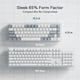 thumbnail image 3 of Teclado Gaming Redragon K631 Grey 65% Cableado RGB 68 teclas, 3 of 7