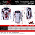 thumbnail image 5 of Xtreme Skull Men's Jersey Motocross Red, White by Rated X Moto MX, ATV, Dirt Bike XL, Extra Large, 5 of 6