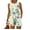 Mint Green, variant on WTOBBY Summer Women's Fashion Two Piece Outfit Vintage Floral Print Vest Sleeveless Top and Shorts Set Comfortable and Trendy for Casual Wear ,Army Green L