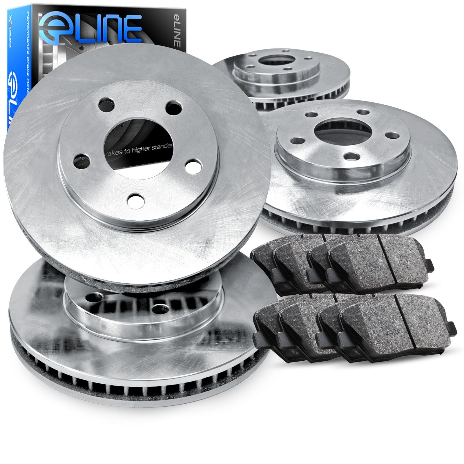 Ford Excursion 00 01 02-05 Drill Slot Brake Rotors REAR