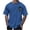 1-Blue, variant on Mens T-Shirts Fashion Palm Tree Tropical Printed Graphic Beach Tee Tops Solid Color Round Neck Summer Vacation Casual Short Sleeve Shirts