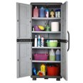 thumbnail image 2 of Homeplast Armoire de Rangement Electra pour Balcon Ou Garage, Gris/anthracite, 2 of 5