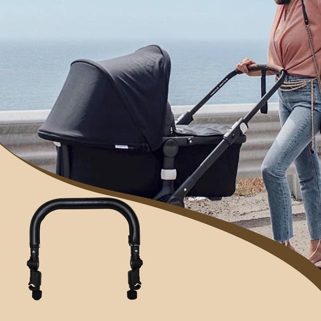 Reposabrazos de barra para carrito de bebé, barra transversal de repuesto, fácil de instalar, práctico accesorio desmontable para carrito.