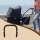 thumbnail image 1 of Pieza de repuesto para barra de carrito de bebé, fácil instalación, resistente barra transversal para carrito, barandilla de extraíble., 1 of 8