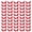 Red, variant on WINDLAND 100Pcs Colorful Fabric Wing Appliques Hair Accessories For Handmade Garment