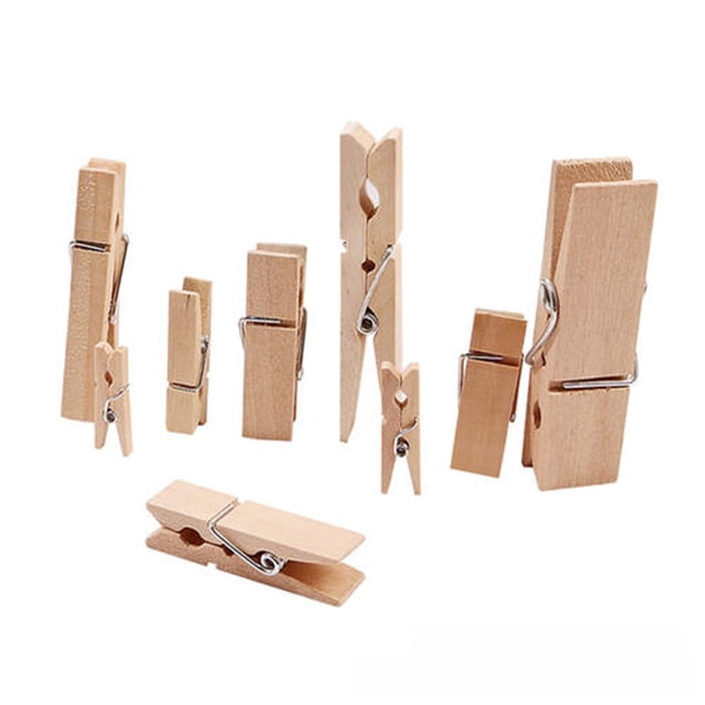 Productos de madera a todo color, decoración del hogar, material fotográfico, decoración de tarjetas, regalo de cumpleaños, floristería, clip para tarjetas