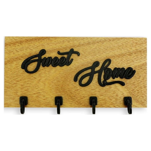 Porta Llaves Colsa Madera Natural Sweet Home Elegante Portallaves