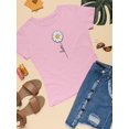 thumbnail image 3 of Love Daisy Positive Heart  T-Shirt Women -Image by Shutterstock, Female Medium, 3 of 4