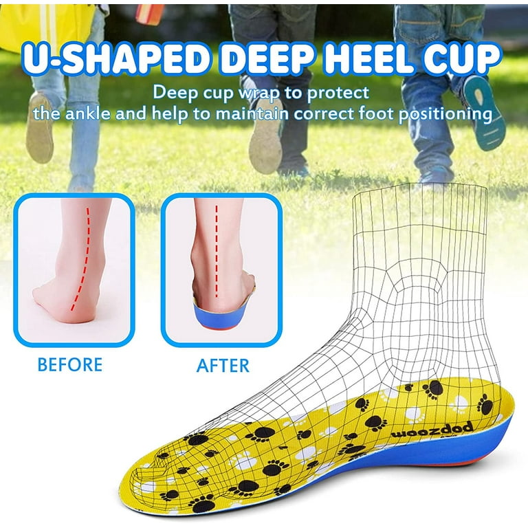 Arch support for children's shoes best sale