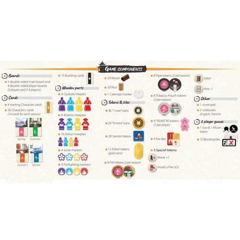 Iki Board Game | A Game Of Edo Artisans | Strategy Game for Teens and Adults | Ages 14+ | 2 to 4 Players| 60 Minutes | By Sorry We Are French