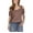 Brown1, variant on Diufon Cold Shoulder Tops for Women Summer Casual Short Sleeve Shirts Trendy Loose Blouses Fashion Clothes