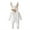 White, variant on Baby Snowsuit Animal Bunny Baby Easter Snowsuit Long Ear Rabbit Hoodie Jumpsuit With Zipper Baby Girl Winter Clothes Beige 0 Months-3 Months