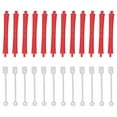 thumbnail image 2 of Varillas Para Permanente Del Cabello, Fáciles, 12 Piezas, Varillas Para Permanente De Plástico PP Estables, Prácticas Y Convenientes Con Correas Para Peluquería En El Hogar, 2 of 7