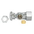 thumbnail image 7 of Eastman 10738LF Quarter-Turn Angle Stop Valve, 5/8 inch OD Comp x 3/8 inch OD Comp, Chrome, 7 of 7