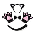 thumbnail image 1 of 4x Conjunto de disfraces de animales para niños Adultos Diadema decorativa de animales de Halloween para puesta en escena Animales Fiestas temáticas, 1 of 8