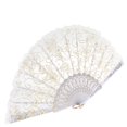 thumbnail image 4 of Abanico de Flores de Encaje Rosa, Ventilador Plegable de Encaje, Abanico de Mano Europeo de Encaje de Flores Doradas Ventilador Plegable de Mano para Boda Decor de Fiesta de cumplea?o Amonsee NO, 4 of 4