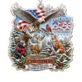 thumbnail image 5 of Clearance Gunhay Christmas Ornament 2026, USA 250th Anniversary Christmas Ornament Patriotic Christmas Acrylic Tree Keepsake 1776–2026 for Family, Eagle Shield, 5 of 7