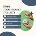 thumbnail image 2 of Solid Toothpaste Nobs Without The BS Tablets Flavors Teeth Breath Mouthwash Smoke Remove Bad Whitening Fresh Charcoal Stains--1pc, 2 of 5