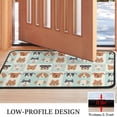 thumbnail image 3 of Lovely Dog Breeds Door Rugs,Washable Non Slip Door Mats Indoor,Decorative Door Mats,Entry Mat Indoor for Entrance,Bedroom,Kitchen,Bathroom,30"x17", 3 of 6
