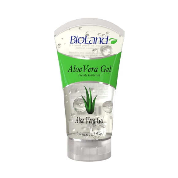 Gel de aloe vera Bioland, hidratante para aliviar las quemaduras solares, 300 ml