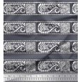 thumbnail image 1 of Soimoi Polyester Crepe Fabric Leaves & Floral Block Decor Fabric Printed Yard 52 Inch Wide, 1 of 4