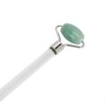 thumbnail image 3 of 2 in 1 Facial Roller Massager Jade Stone Face Roller Ice Eye Massage Portable Skincare Tool for Home Use, 3 of 5