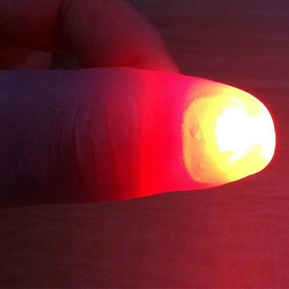 RXIRUCGD Kids LED Finger Light Rings Glow Magic finger-Best gift for Cadeaux pour Enfants Liquidation