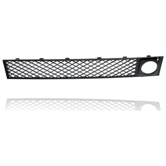 Grille - Compatible/Replacement for '09-12 BMW 7-Series With Active Cruise, Without M-Package - Matte Black - 51117186507