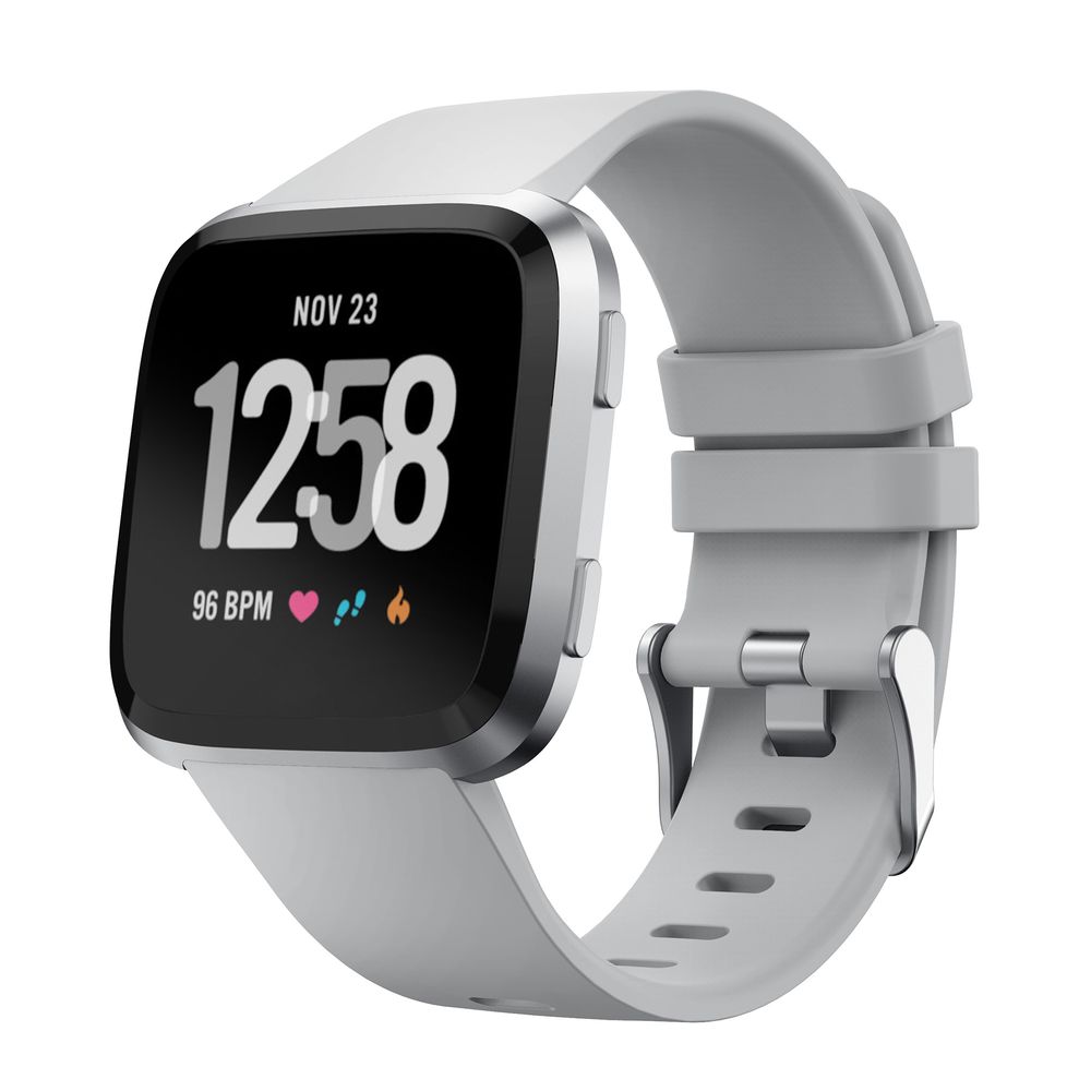fitbit versa gray band