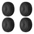 thumbnail image 4 of Neumáticos De Rueda RC, Fuerte Amortiguación, Buen Agarre, Neumáticos De Rueda 1/16 Para Wltoys 144001 1/14, Coche Todoterreno Cergrey RC Wheel Tires, 4 of 8