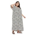 thumbnail image 3 of Oussum Women Plus Size Kaftans Polyester Long Maxi Caftan Gown Evening Casual Dress Online, 3 of 8