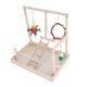 thumbnail image 5 of Bird Parrots Perca De Playstand Con Pájaros Alimentador De Alimentos Para Agua Suministros Para Pájaros, 5 of 9