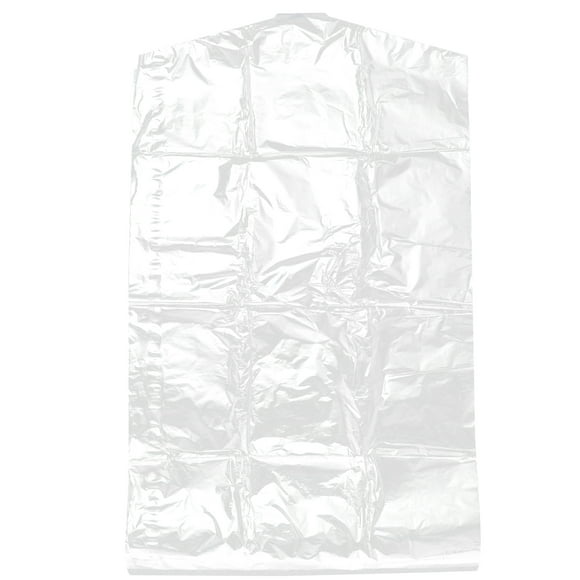 clear plastic garment bags