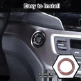 thumbnail image 5 of TINKI Engine Start Stop Switch Button Frame Trim for Honda Pilot 2016-2022/ Ridgeline 2017-2023/ Passport 2019-2023, 5 of 7