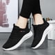 thumbnail image 2 of Zapatos para caminar para mujer, zapatos de tenis casuales con cordones, zapatillas casuales para mujer, 2 of 6