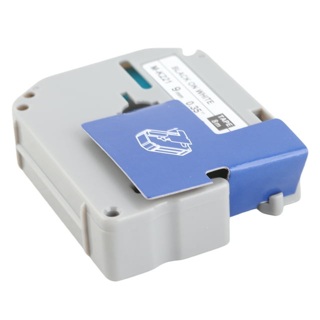 Label Maker Tape 12mm Laminated Label Tape with Adhesive Backing Design for Label Printer