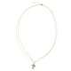 thumbnail image 4 of Collar Cruz de Cobre Cadenas Joyería de Hombre Decoraciónes Suministro Plata, 4 of 9